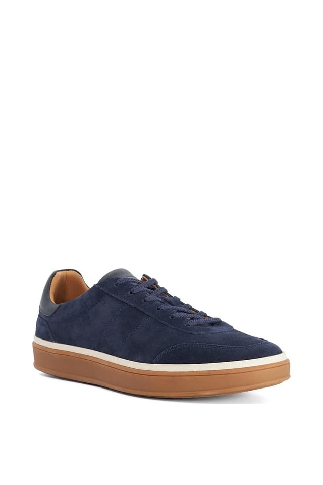 Dune London Dune London Men's Wide Fit 'Tony' Suede in Blue - 2