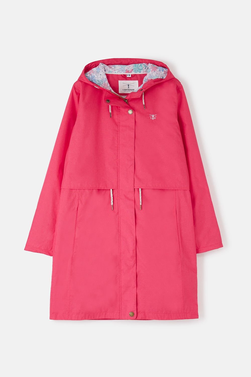 Lighthouse Clothing Lighthouse Clothing Women's Pippа Waterproof Coat in Raspberry - 2