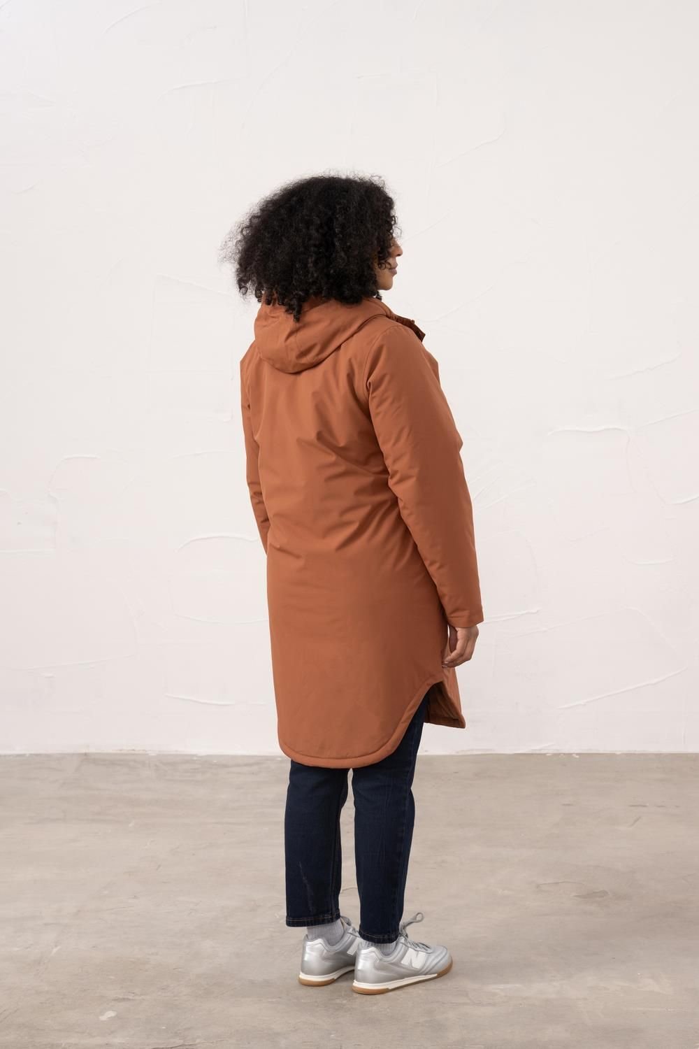 Lighthouse Clothing Lighthouse Clothing Women's Imogen Coat in Burnt Orange - 4