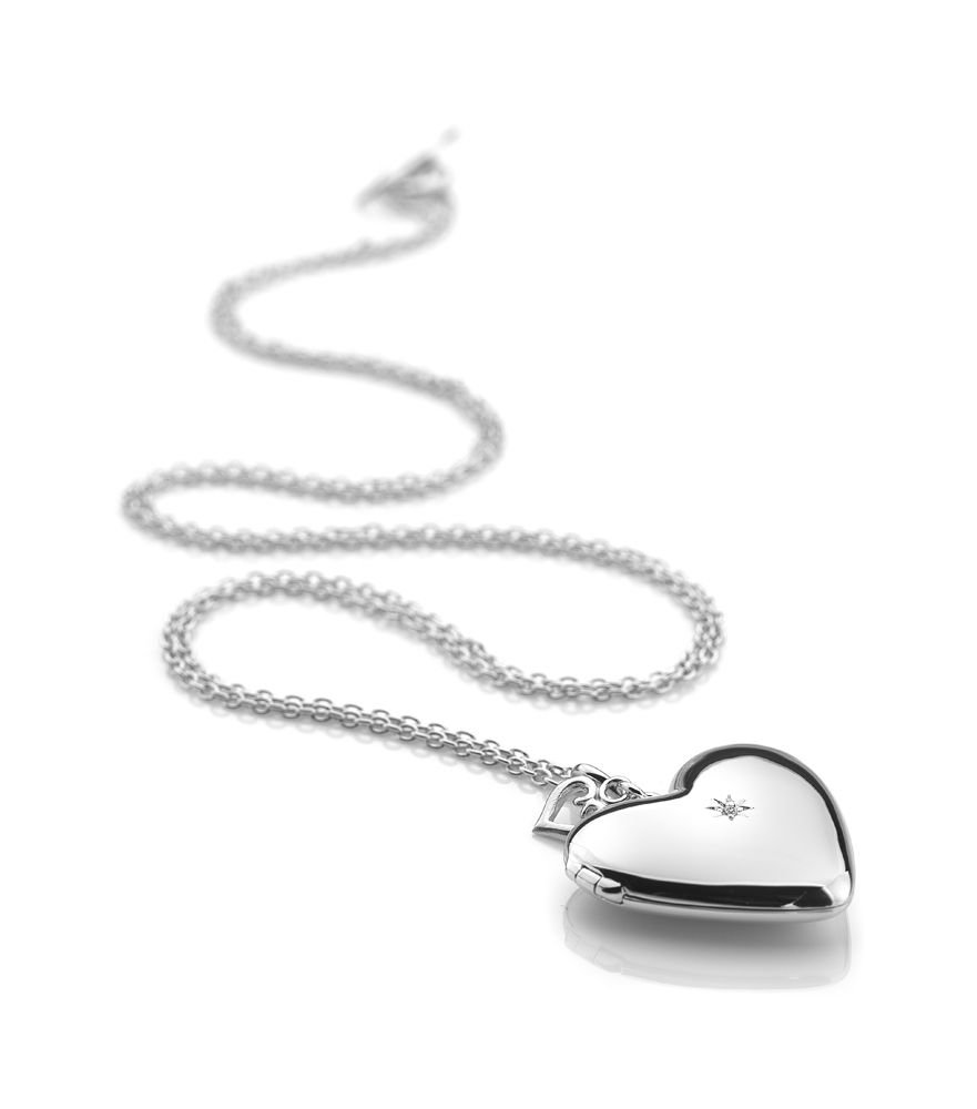 Hot Diamonds Hot Diamonds Women's Romantic Heart Locket in Silver - 3