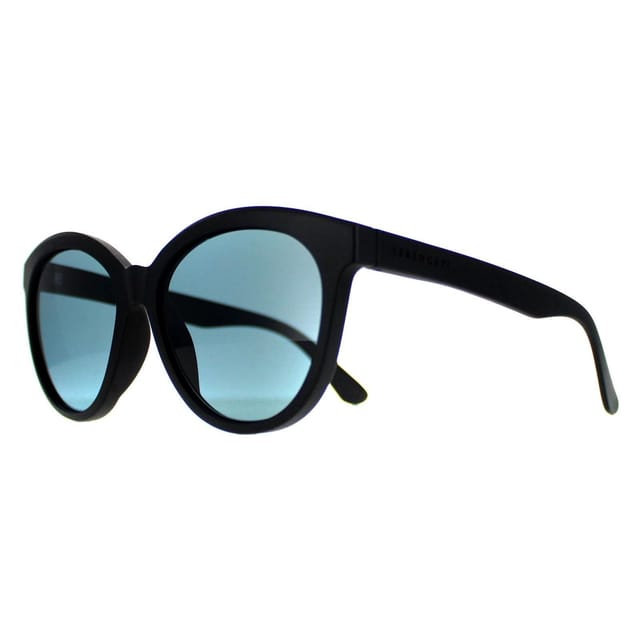 Serengeti Serengeti Women's Round Matte Black Saturn Polarized Petrol Blue Endee - 2