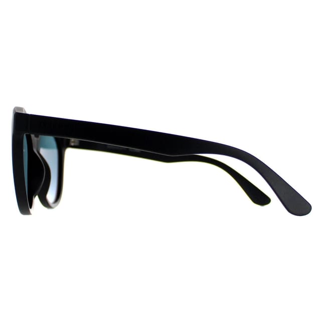 Serengeti Serengeti Women's Round Matte Black Saturn Polarized Petrol Blue Endee - 3