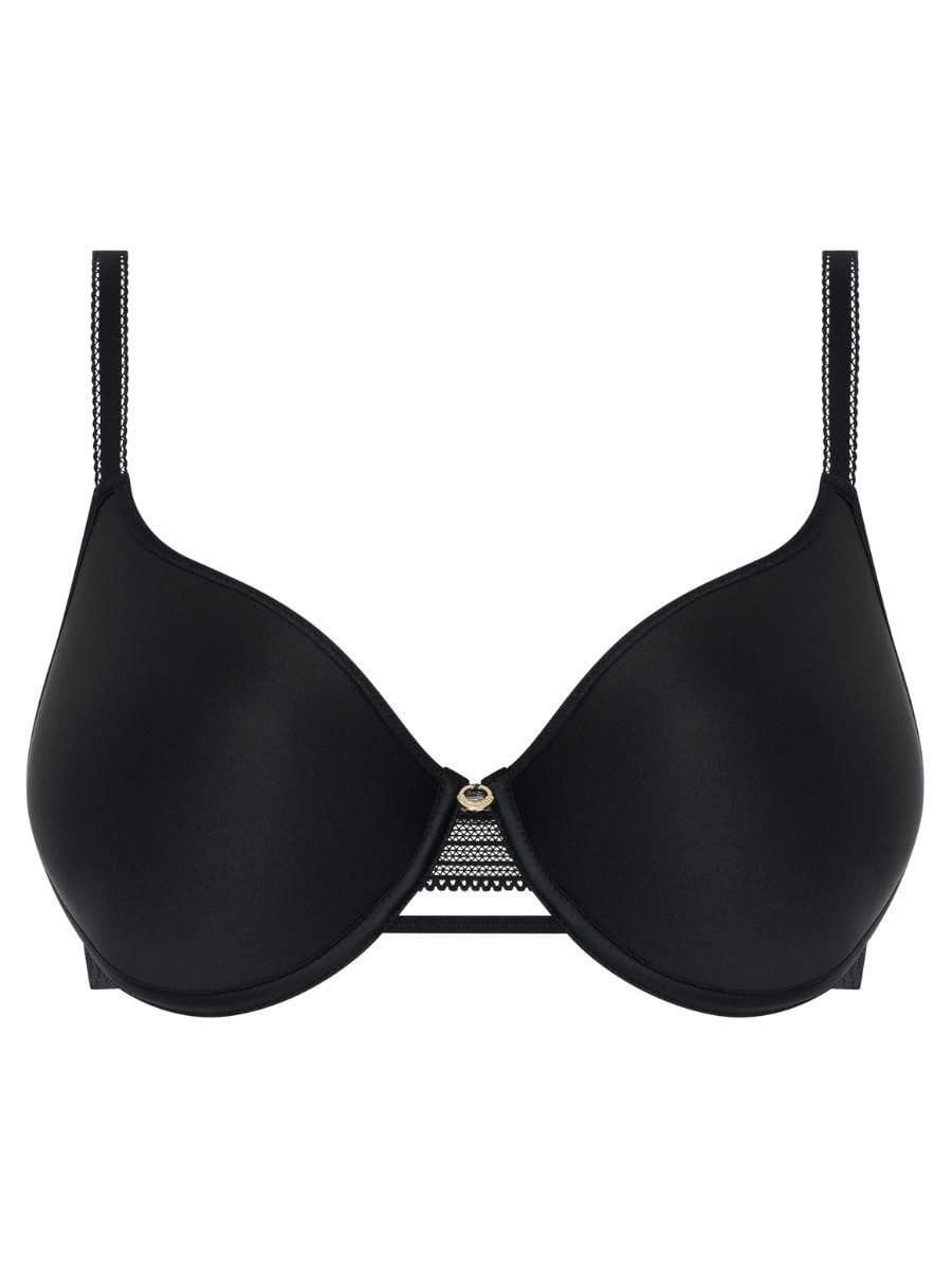 Chantelle Chantelle Women's Fleurs Half Cup Memory Bra in Black - 4