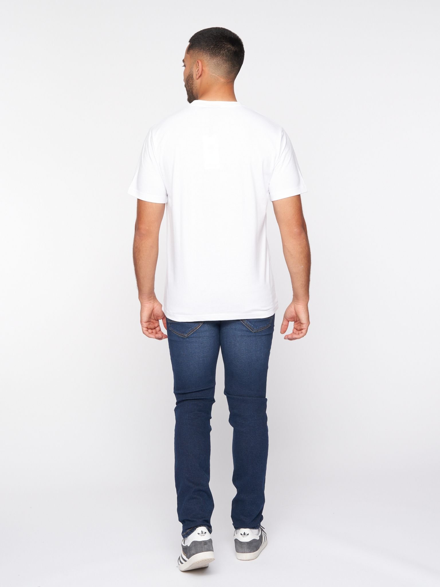 One True Saxon One True Saxon Men's Station T-Shirt in White - 4