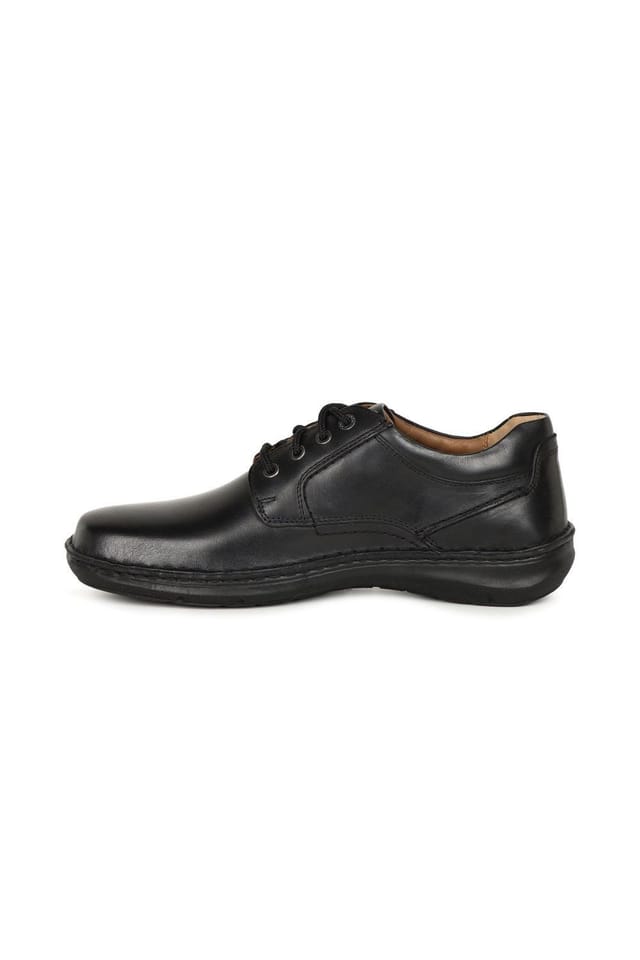 Josef Seibel Josef Seibel Men's 'New Anvers 06' Extra Wide Lace Up Shoes in Black - 2