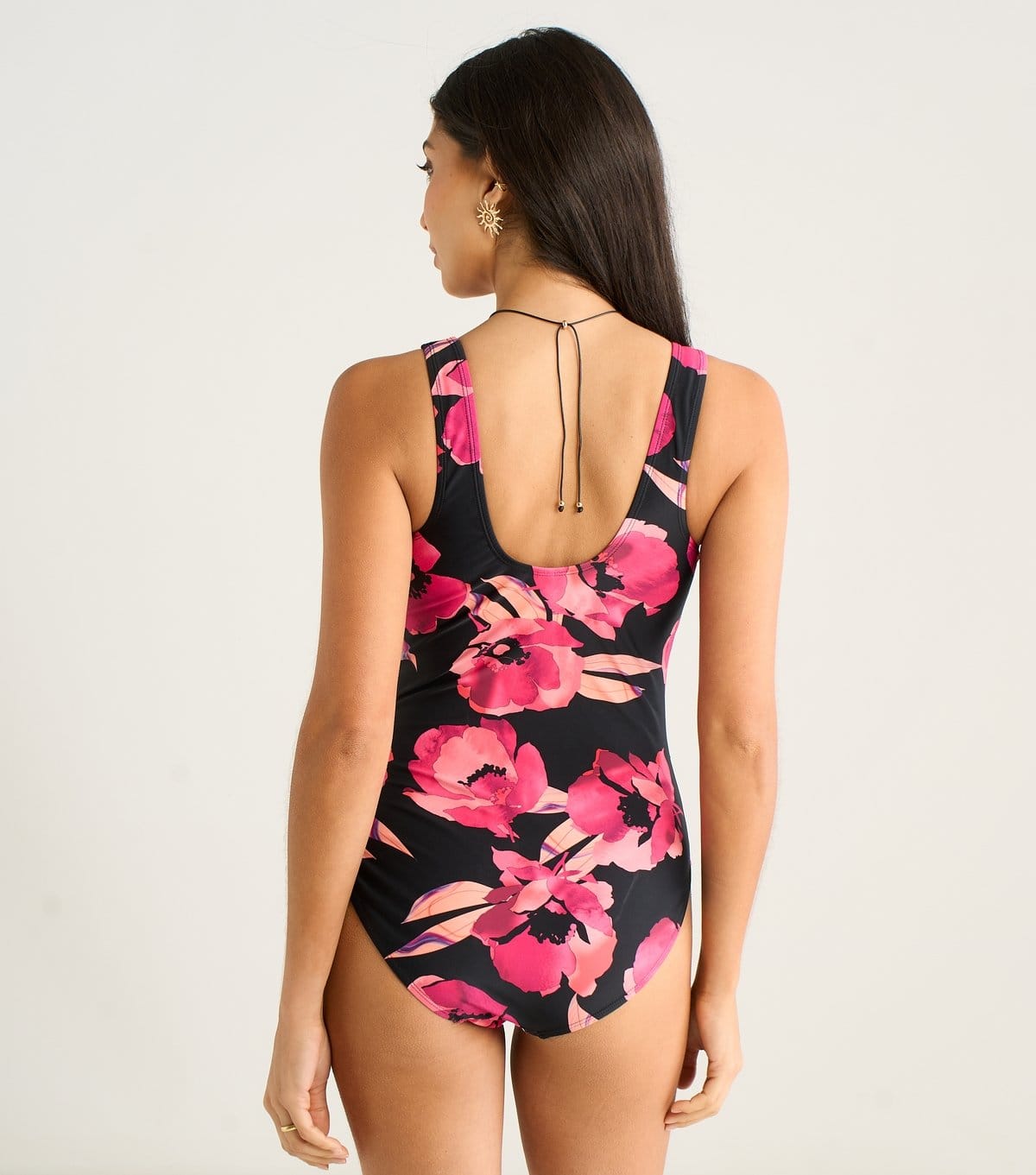 Gini London Women's Brown Floral Swimsuit Gini London New Look - 4