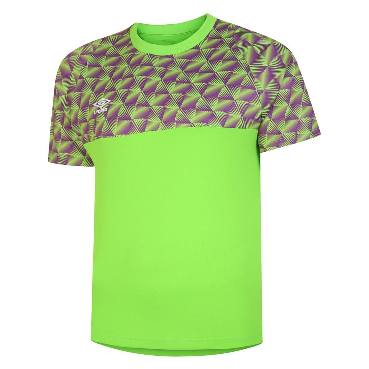 Umbro Umbro Men's Bright Green Flux Goalkeeper Jersey