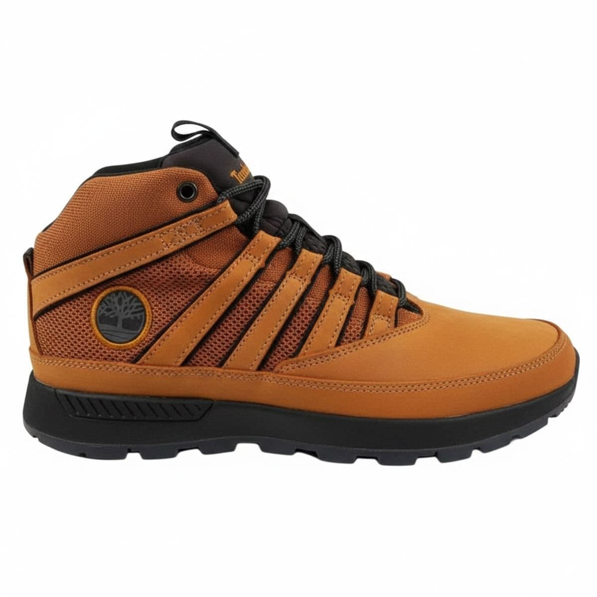 Timberland Timberland Men's Euro Trekker Leather Trainers in Brown