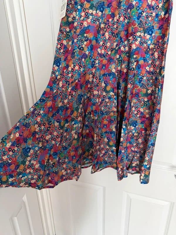 Never Fully Dressed Never fully dressed silk floral skirt