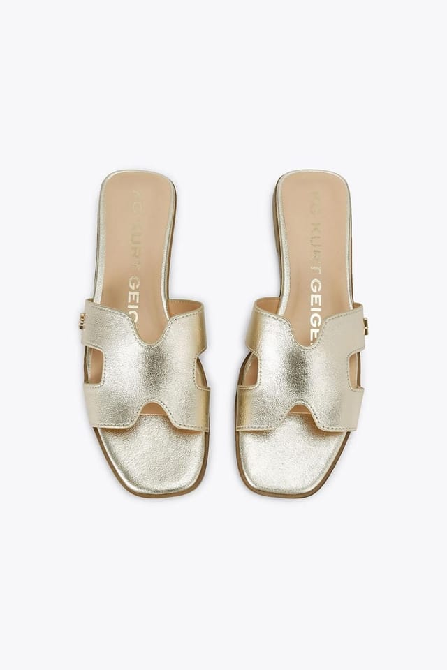 KG Kurt Geiger KG Kurt Geiger Women's 'Raven2' Flats in Gold - 2