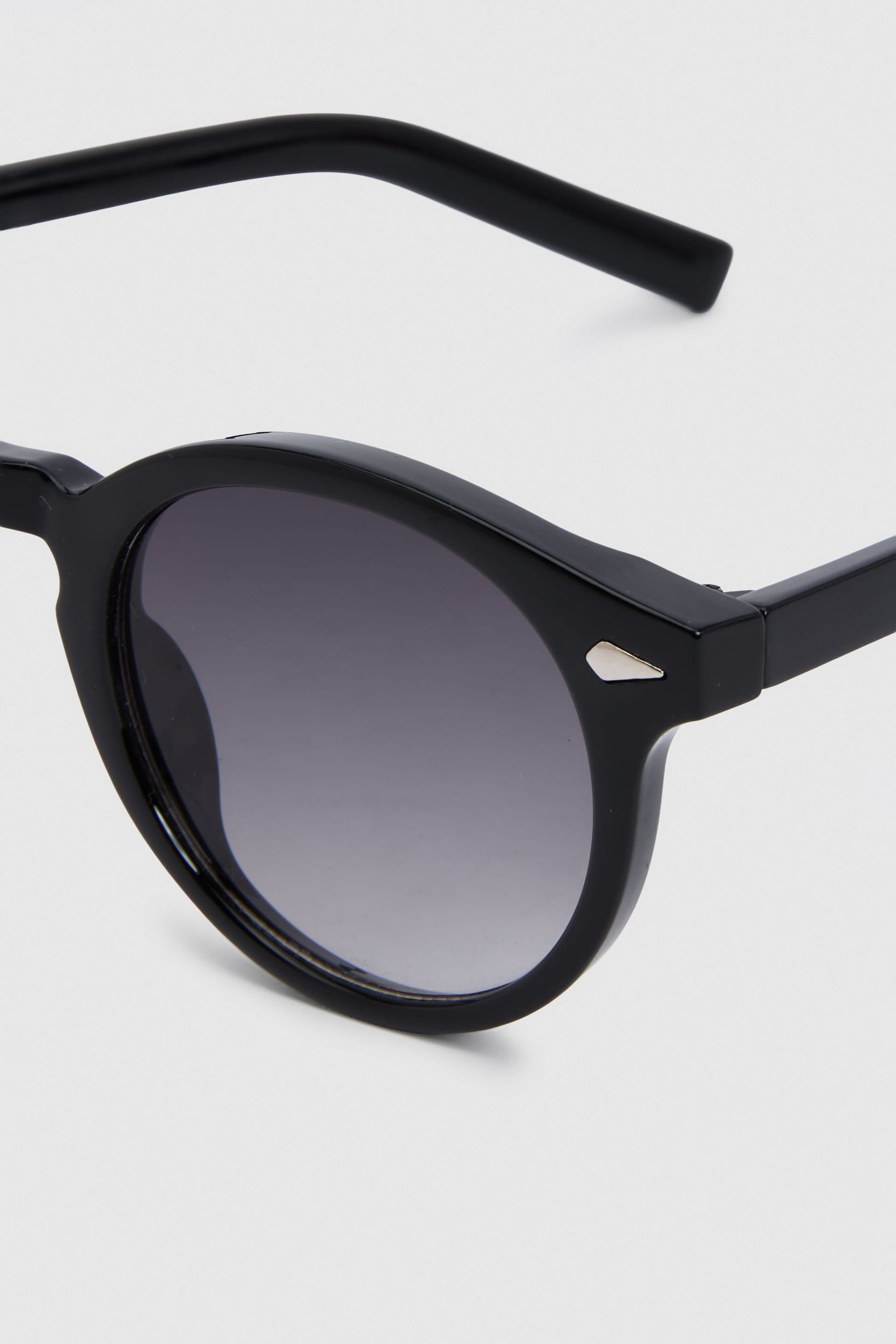Burton Burton Men's Black Round Sunglasses - 4