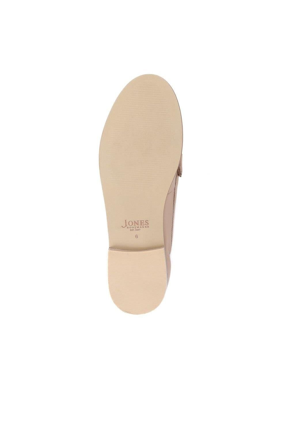 Jones Bootmaker Jones Bootmaker Women's Tadley Leather Loafers in Tan - 4
