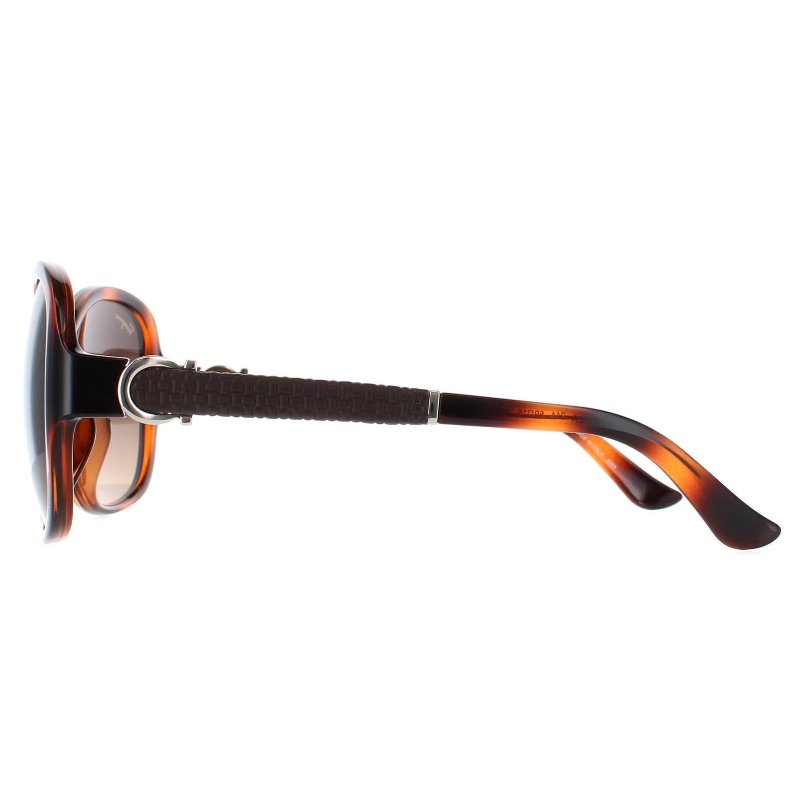 Salvatore Ferragamo Salvatore Ferragamo Women's Butterfly Tortoise Brown Gradient SF744SLA - 3