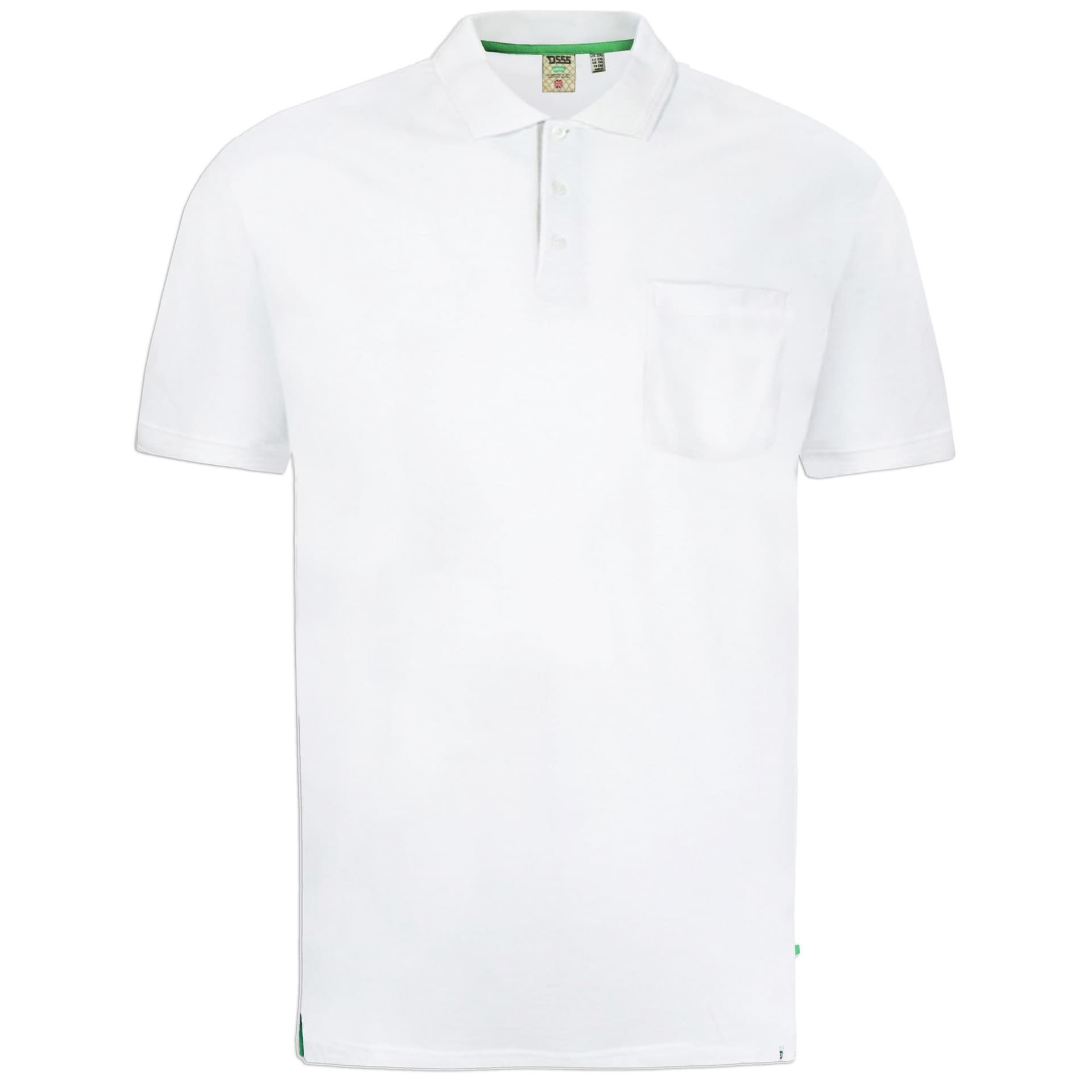 Duke Clothing Duke Clothing Men's Grant Polo Shirt in White