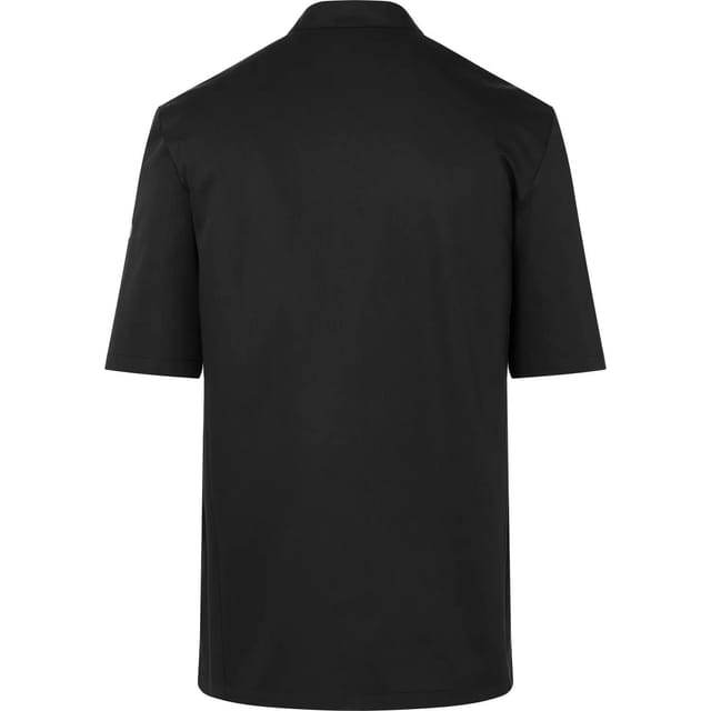 Karlowsky Karlowsky Men's Gustav Short-Sleeved Chef Jacket in Black - 2