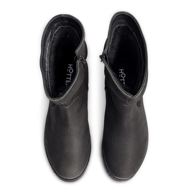 Hotter Hotter Women's Wide Fit 'Rhoda' Boots in Black - 3