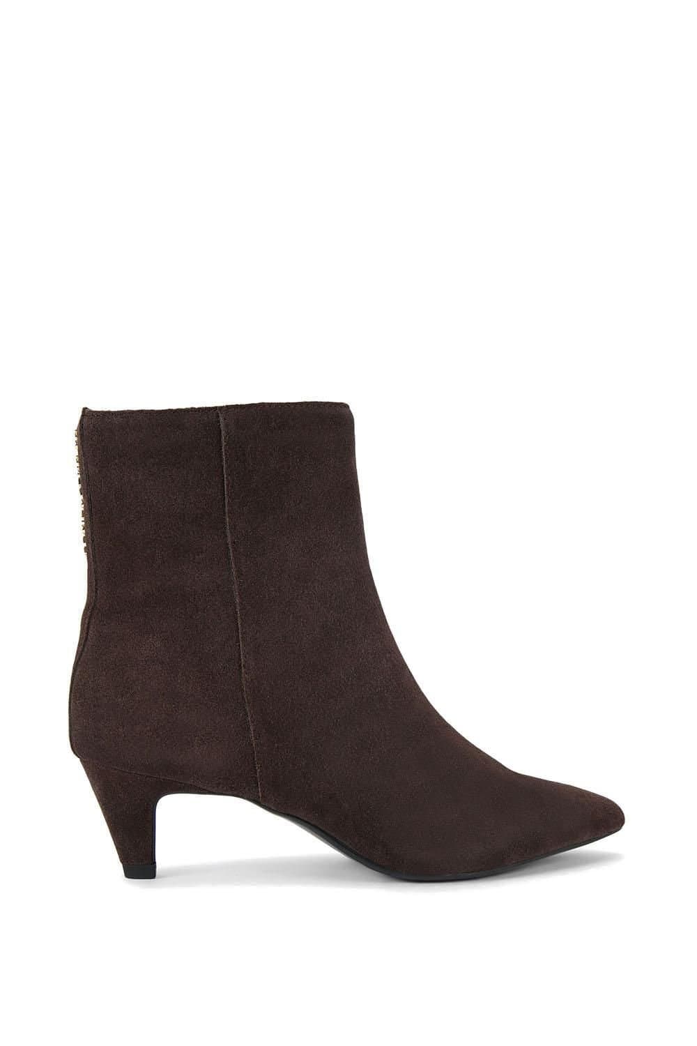 KG Kurt Geiger KG Kurt Geiger Brown Suede Ankle Boots