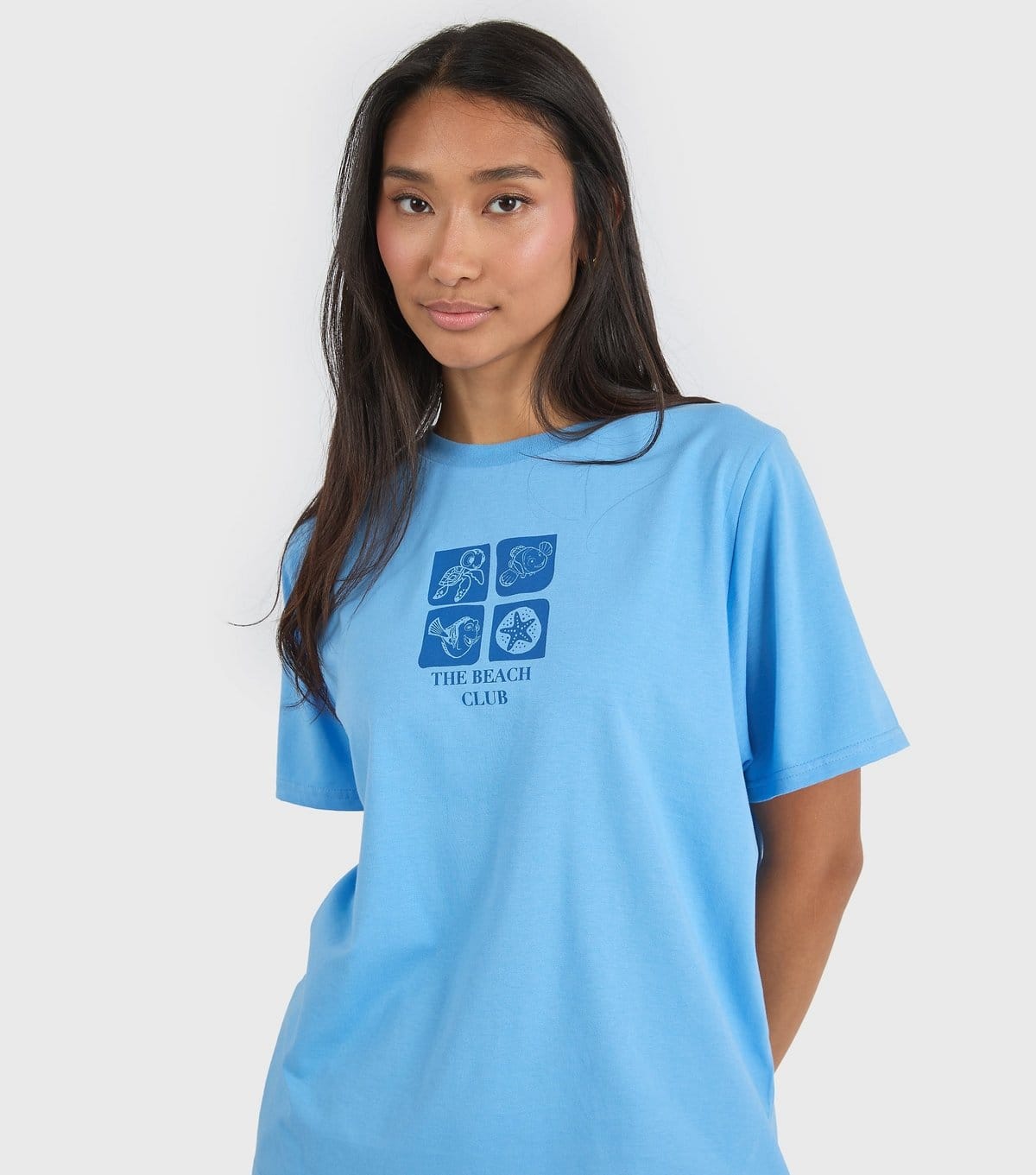 Custard Women's Blue Disney Finding Nemo Printed T-Shirt Custard New Look - 4