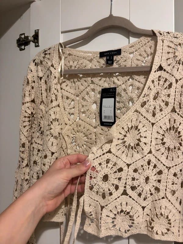 New Look New Look crochet cardigan