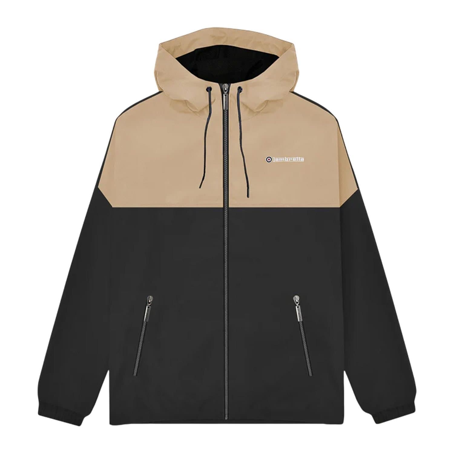 Lambretta Lambretta Men's SS26 Contrast Panel Jacket XXL in Black