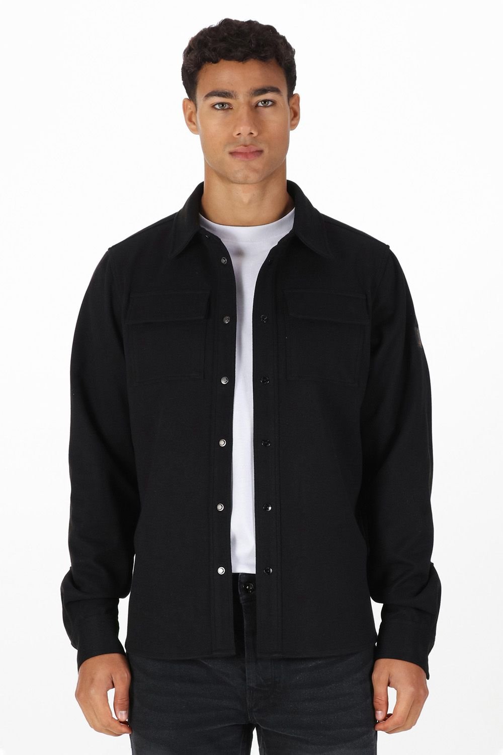 Luke 1977 Luke 1977 Men's Ettrick Overshirt in Black - 2