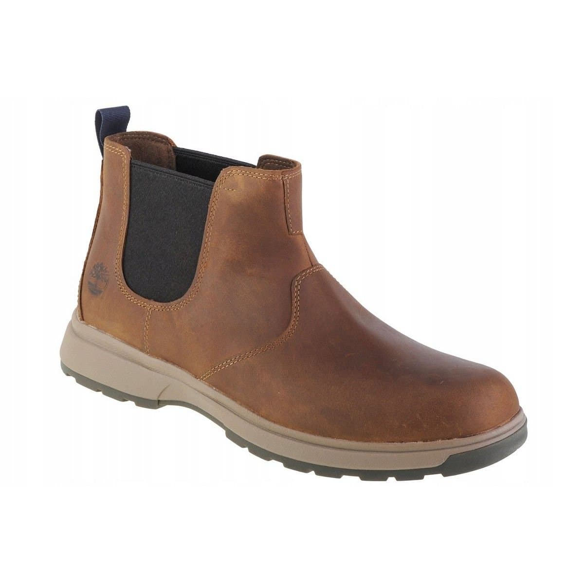 Timberland Timberland Men's Atwells Ave Leather Chelsea Boots in Brown