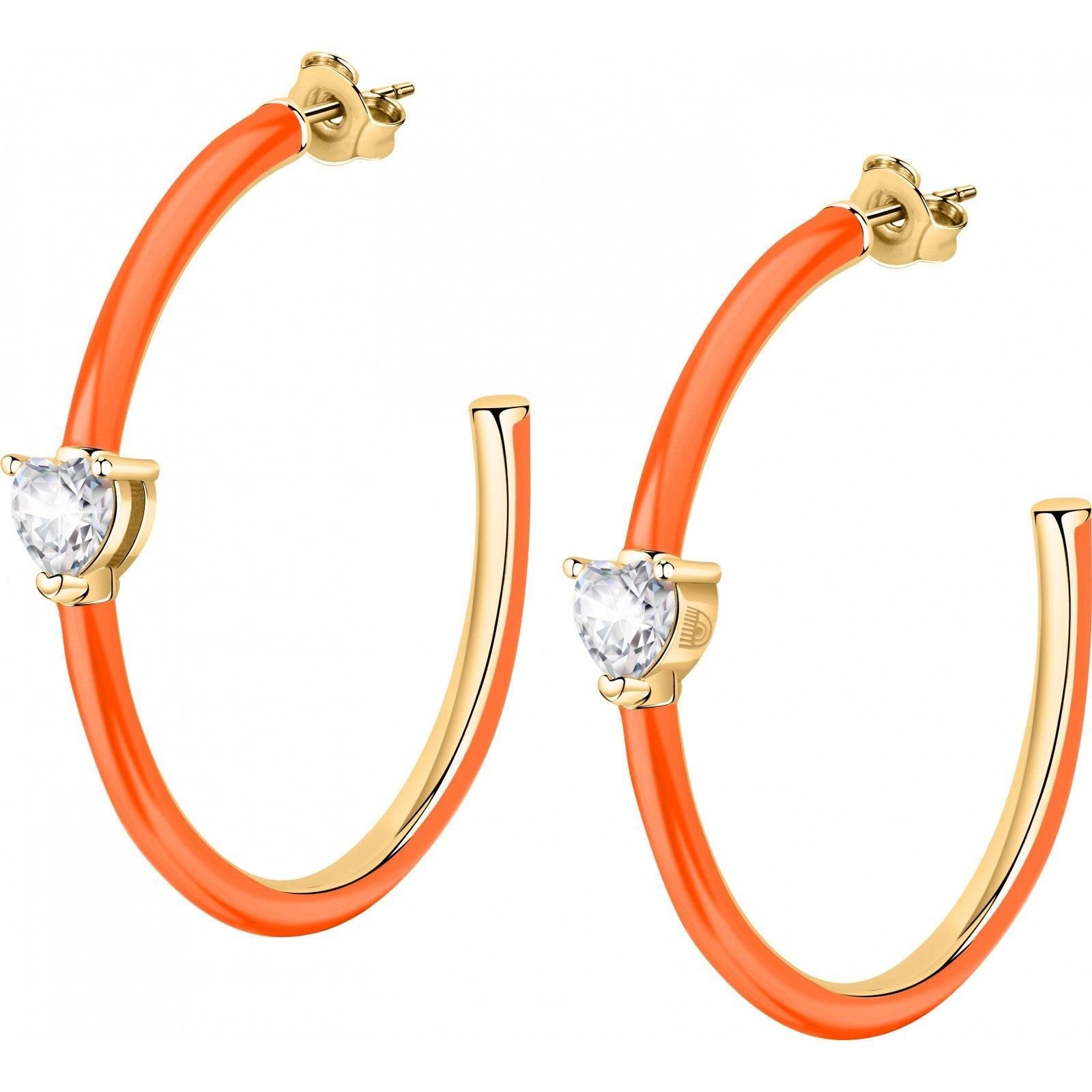 Chiara Ferragni Chiara Ferragni Women's J19AVI44 Pair Of Earrings in Orange - 1