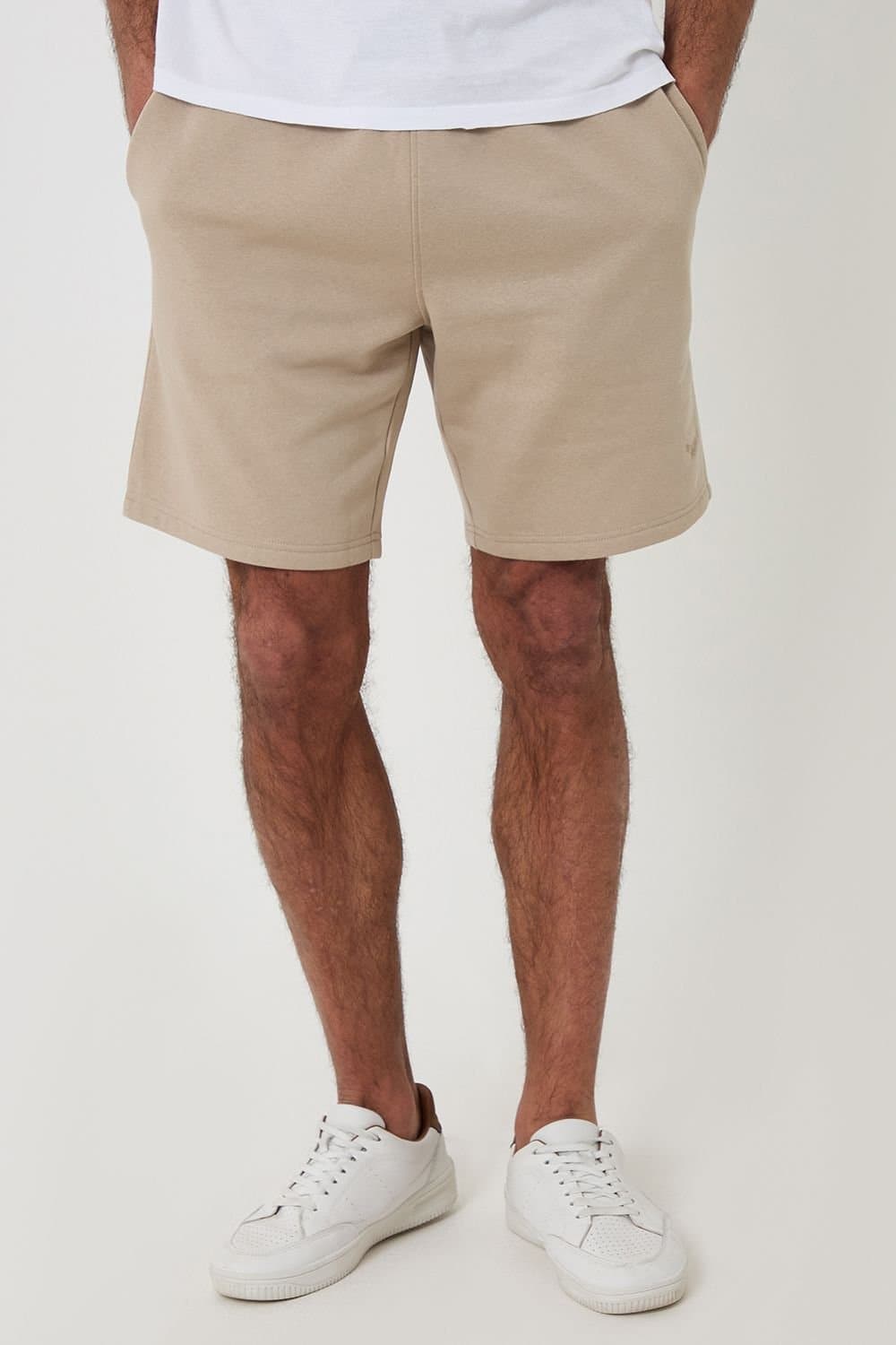 Threadbare threadbare Men's Sweat Shorts in Stone