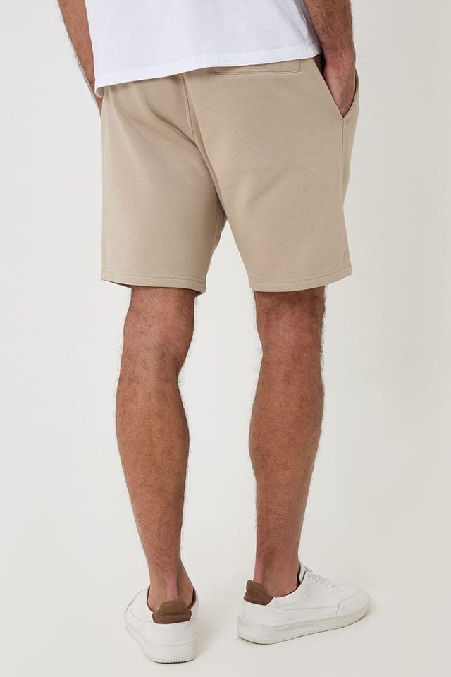 Threadbare threadbare Men's Sweat Shorts in Stone - 2