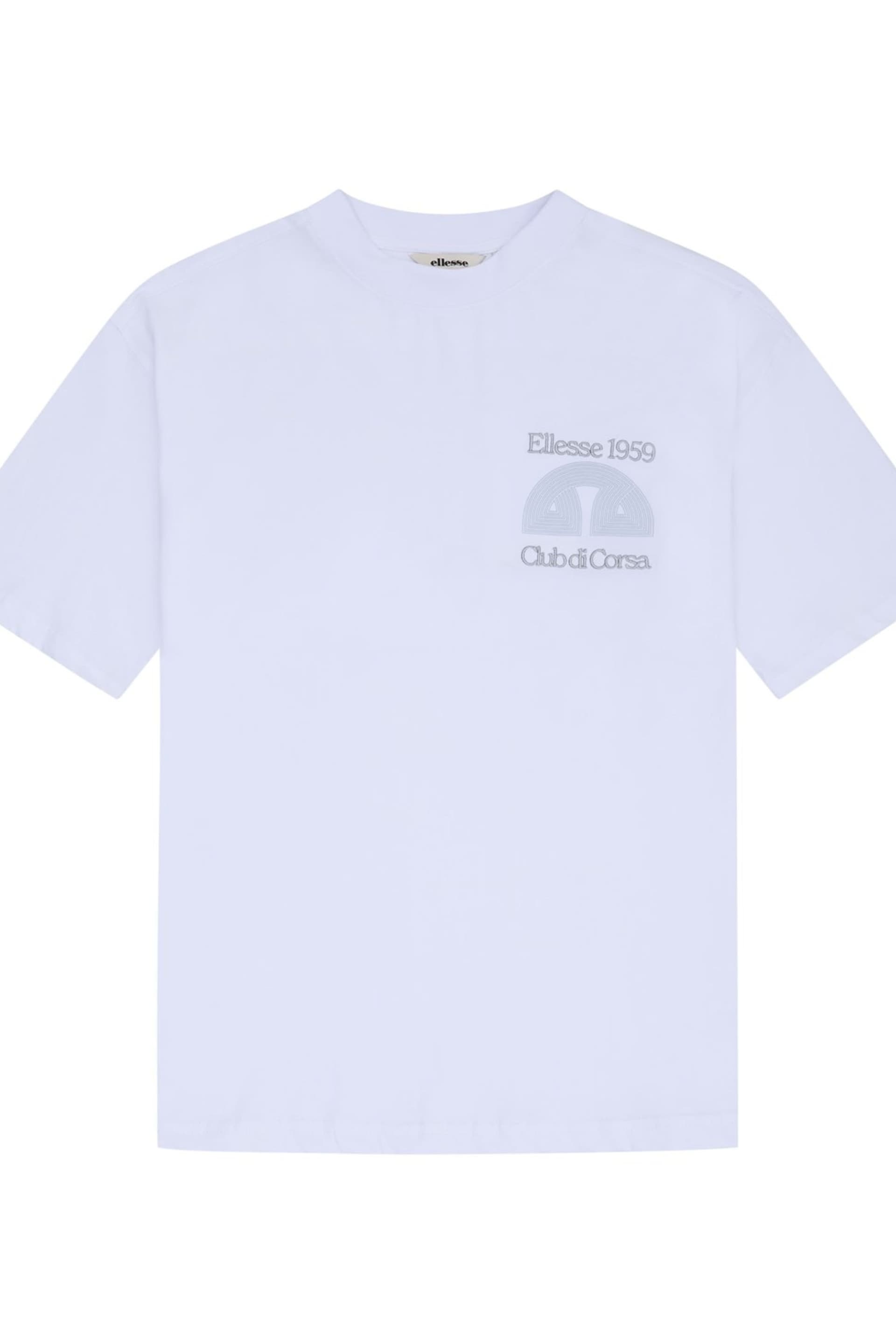 Ellesse Ellesse Men's Club Di Corsa Tee in White