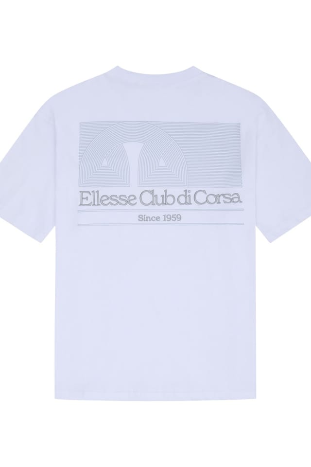 Ellesse Ellesse Men's Club Di Corsa Tee in White - 2