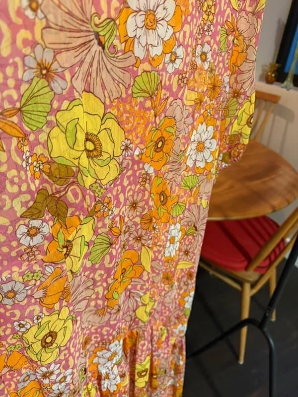 Never Fully Dressed Never Fully Dressed sheer Floral dress - 16