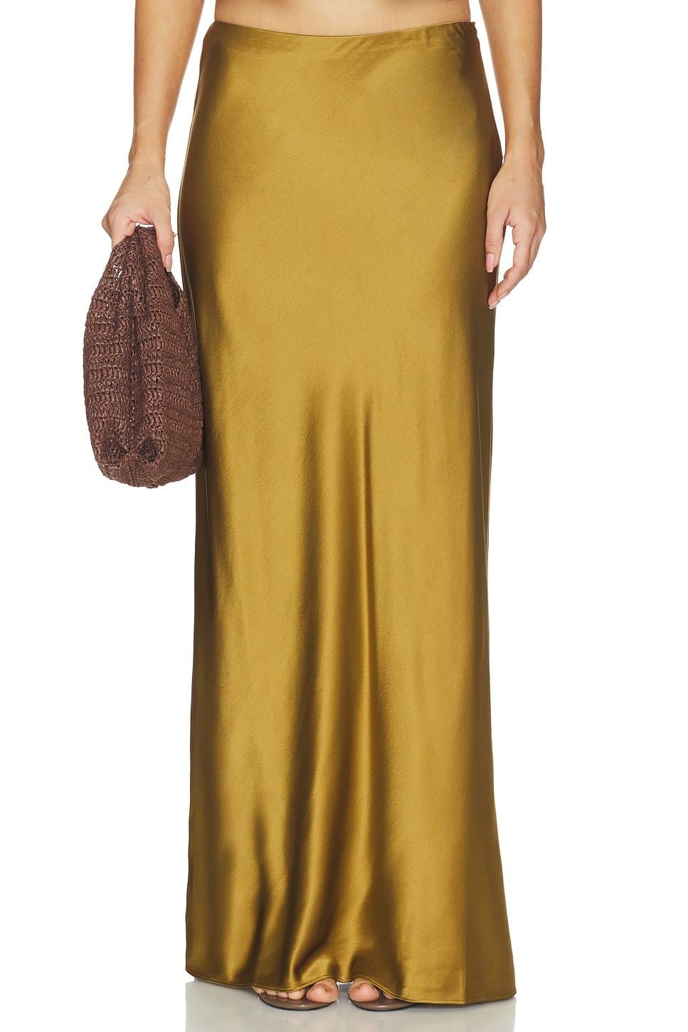 revolve Marion Silk Skirt