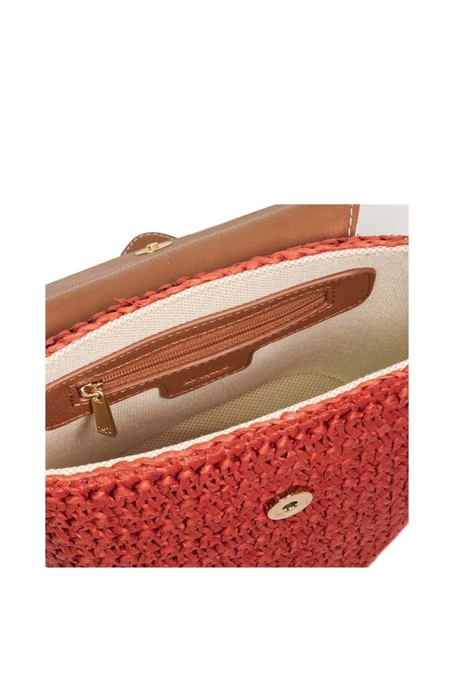 Dune London Dune London Women's 'Dimple' Cross Body Bag in Red - 3