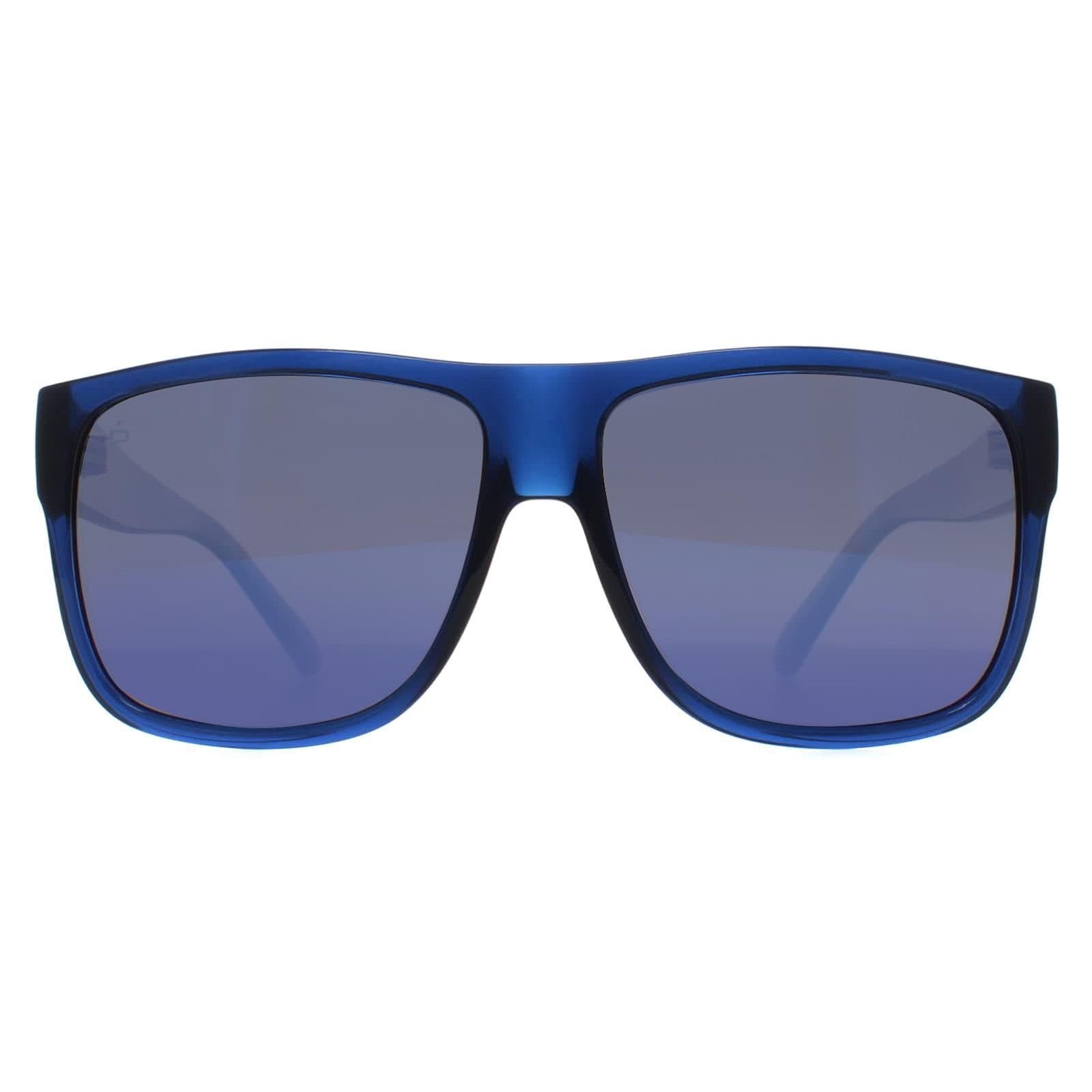 Prive Revaux Prive Revaux Men's Rectangle Blue Blue Mirror Rover