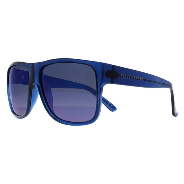 Prive Revaux Prive Revaux Men's Rectangle Blue Blue Mirror Rover - 2