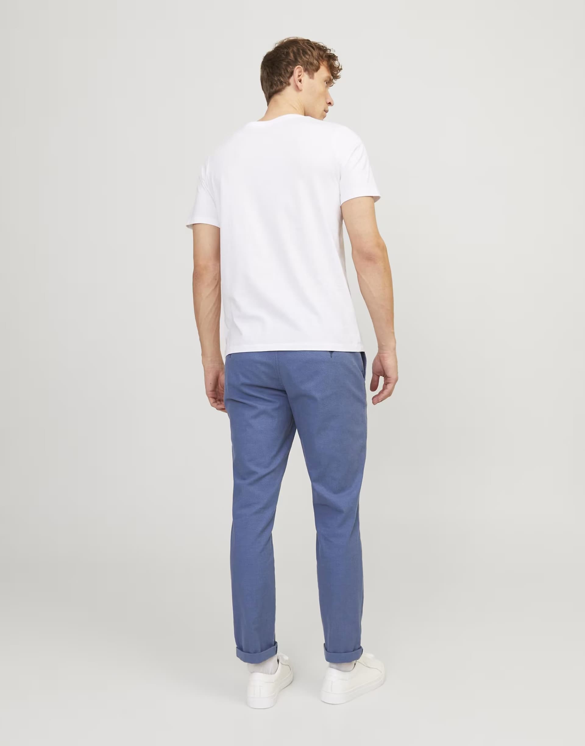 ASOS Jack & Jones Chino trousers in blue mirage