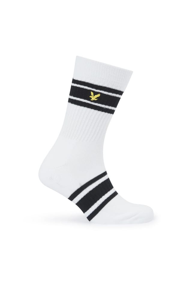 Lyle & Scott Lyle & Scott Men's Montrose 5 Pack Sports Socks White - 2