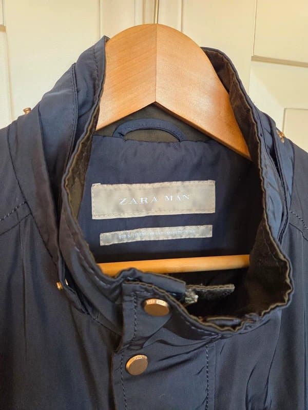 Zara Man Zara Man Navy blue jacket coat Medium