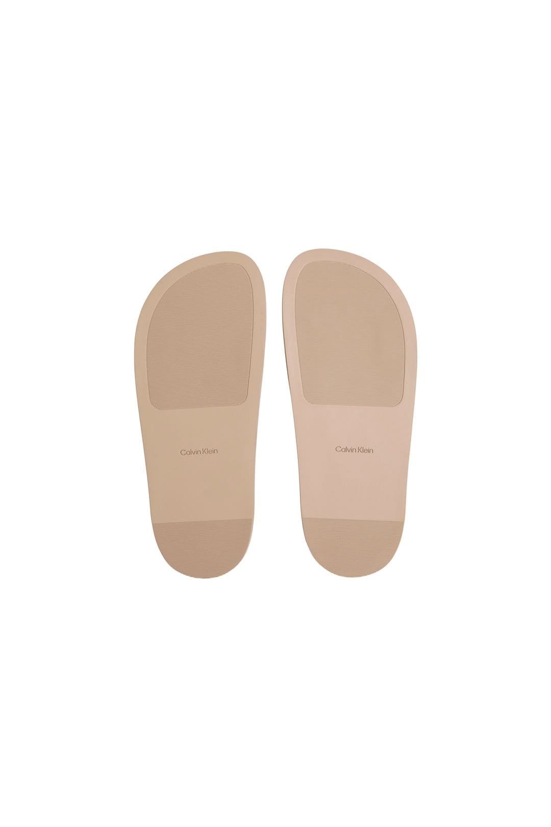 Calvin Klein Calvin Klein Women's City Sandal Mule Webbing Nomad in Tan - 4
