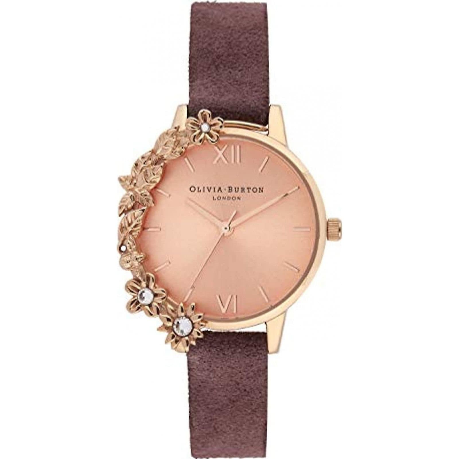 Olivia Burton Olivia Burton Women's OB16CB21 30mm Quartz Watch in Rose Gold