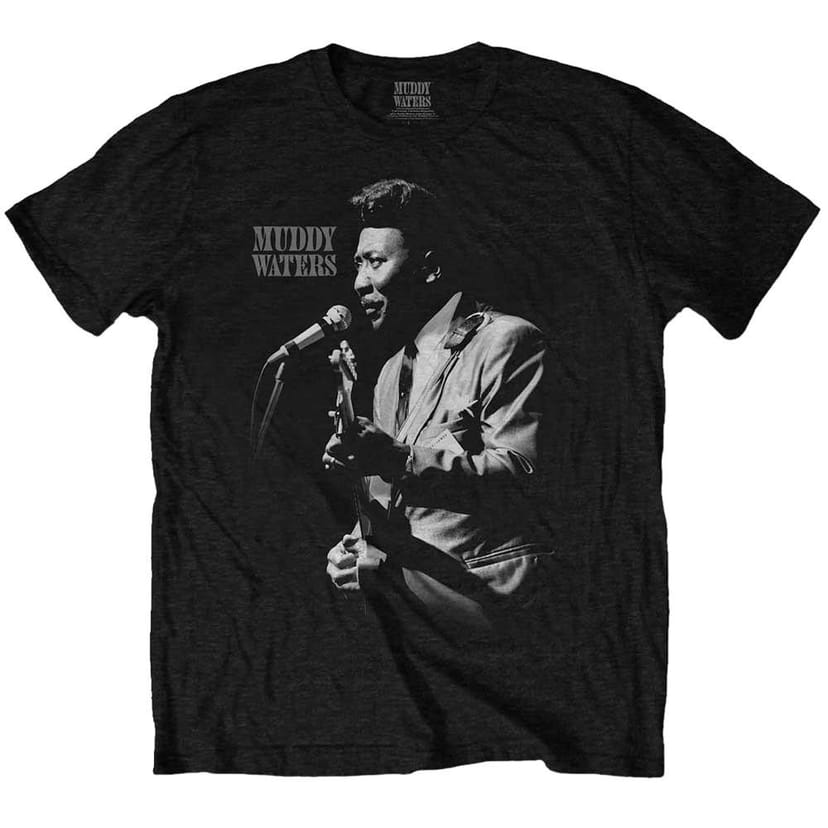 Muddy Waters Muddy Waters Men's Live Cotton T-Shirt in Black - 1