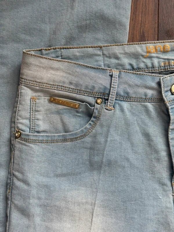 Jane Norman Y2K Vintage Jane Norman light wash low rise flared jeans - UK 10 W30"