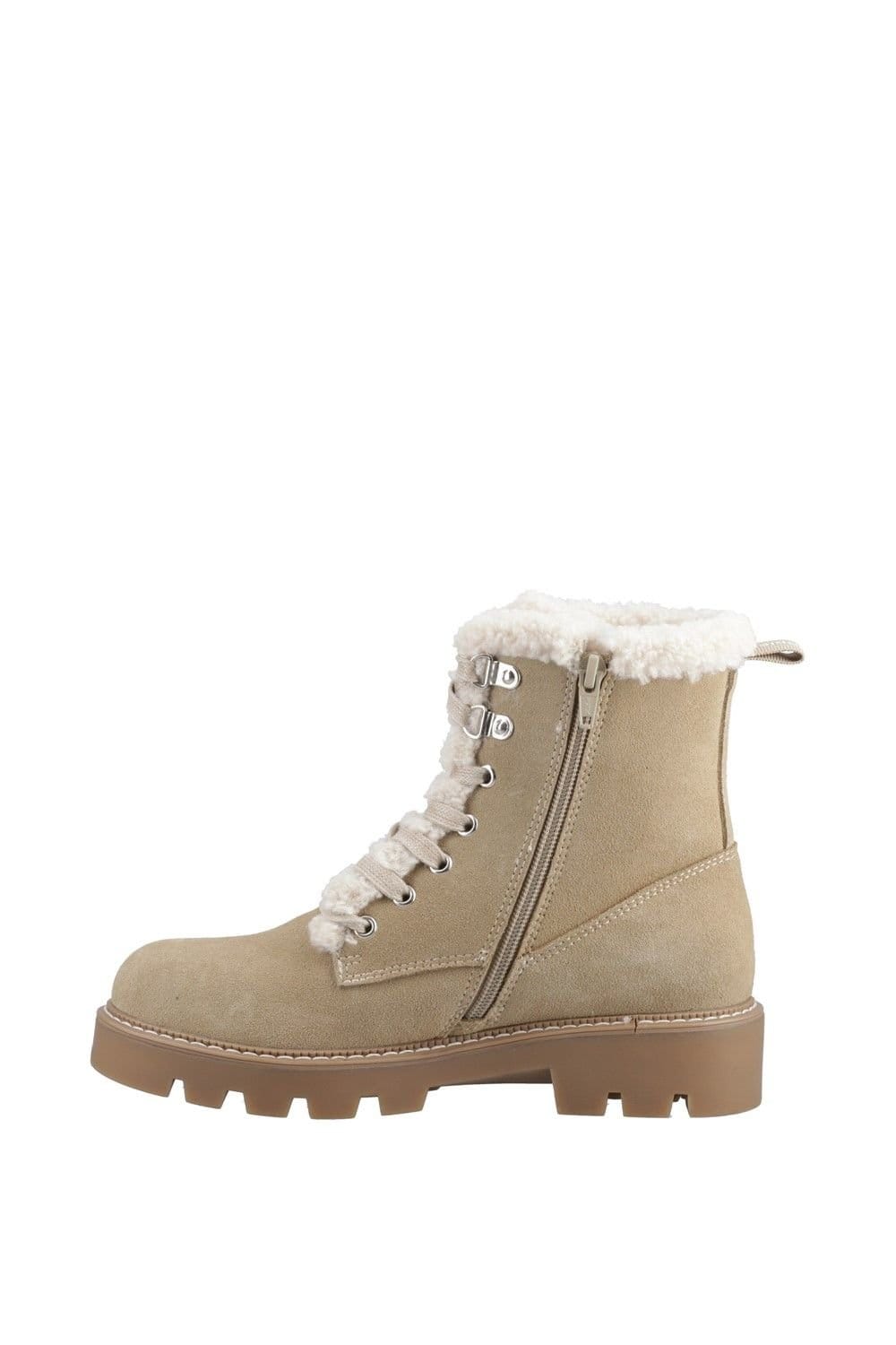 Hush Puppies Hush Puppies Women's 'Aurelia' Ankle Boots in Light Tan - 4