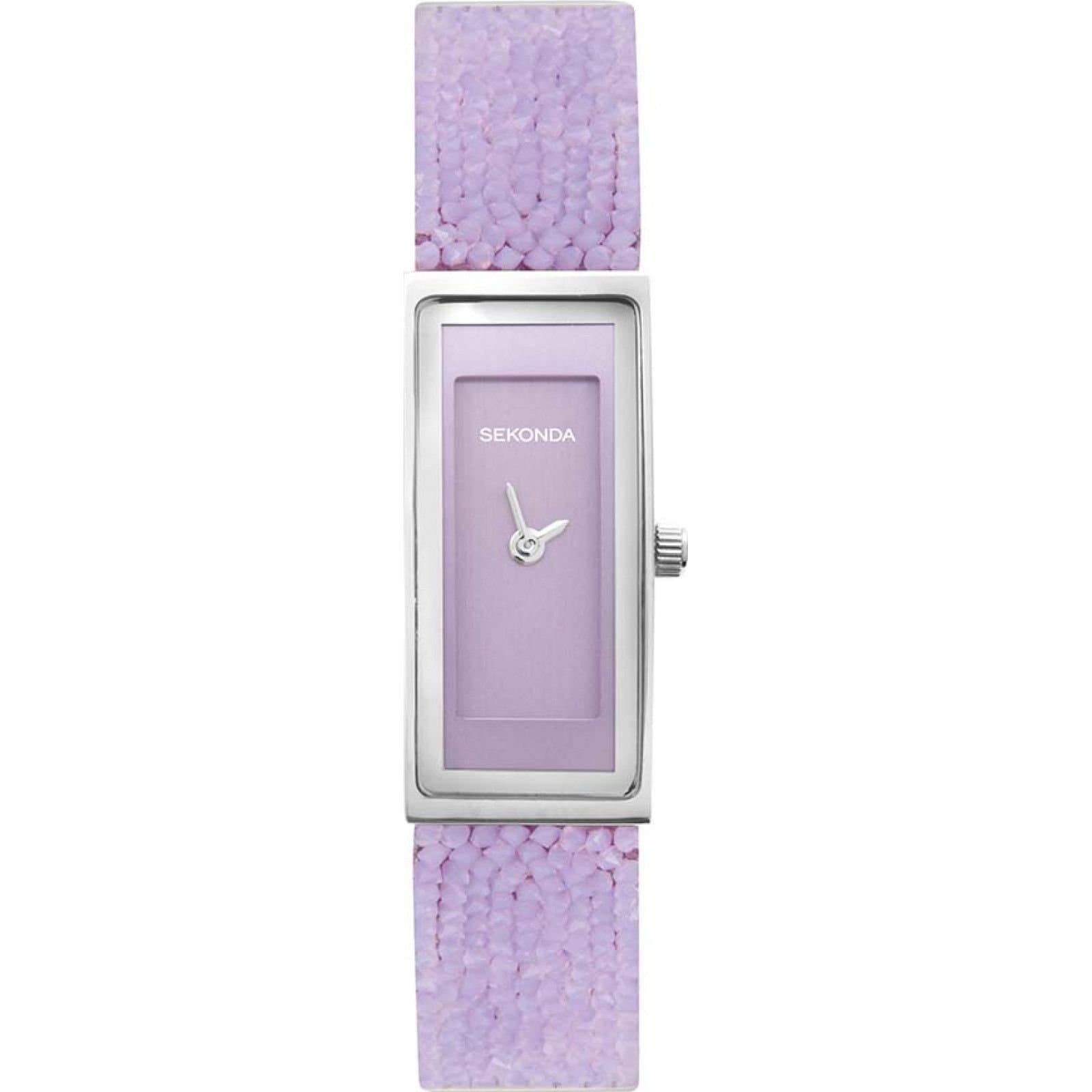 Sekonda Sekonda Women's 40375 Pastel Rocks 16mm Quartz Watch in Purple