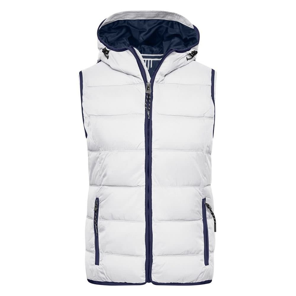 James and Nicholson James and Nicholson Men's Maritime Gilet in Off-White