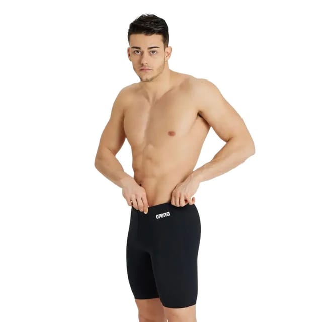 Arena Arena Men's Solid Jammer Shorts in Black - 3