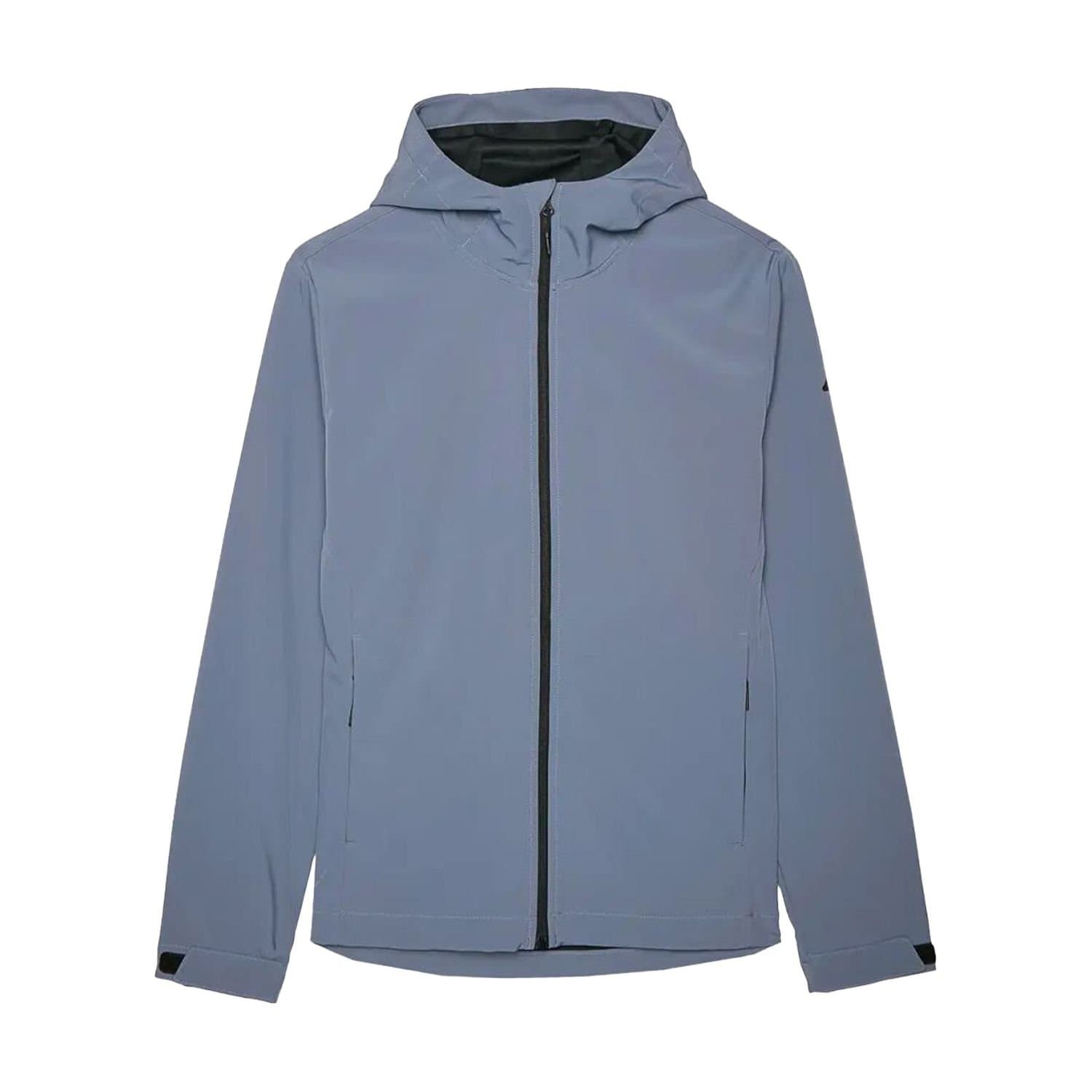 4F 4F Men's WAW24TSOFM283 Windproof Soft Shell Jacket in Blue