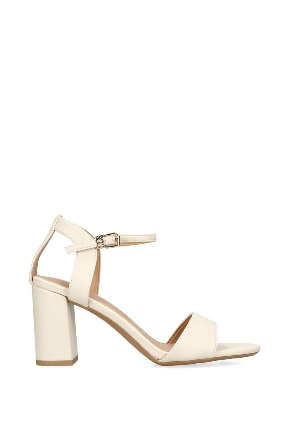 KG Kurt Geiger KG Kurt Geiger Cream Leather Sandals