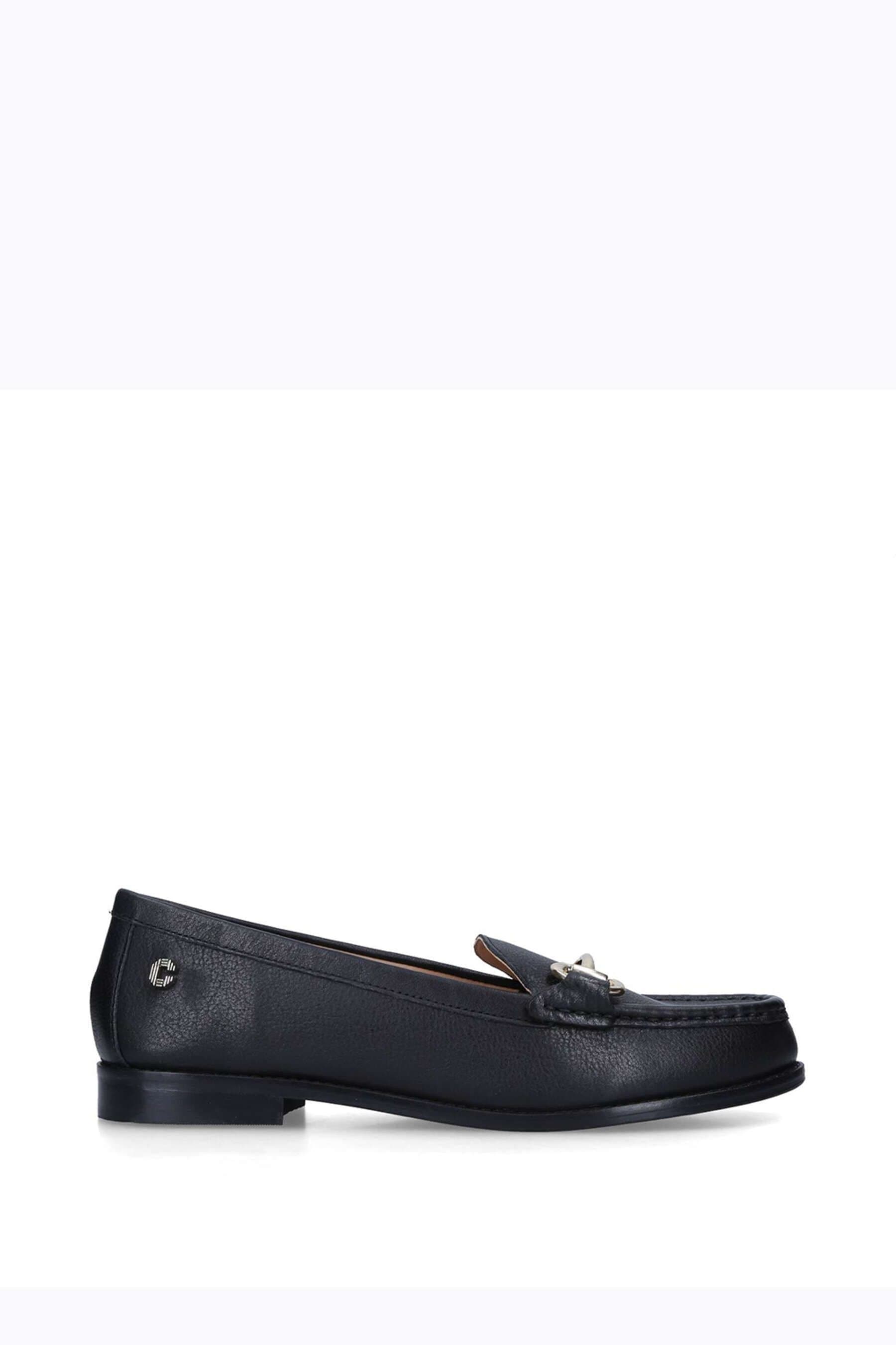 Carvela Carvela Women's 'Snap' Leather Flats in Black